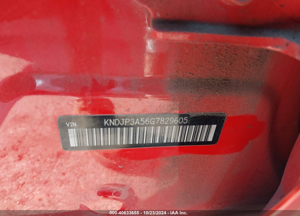 2016 KIA SOUL VIN: KNDJP3A56G7829605