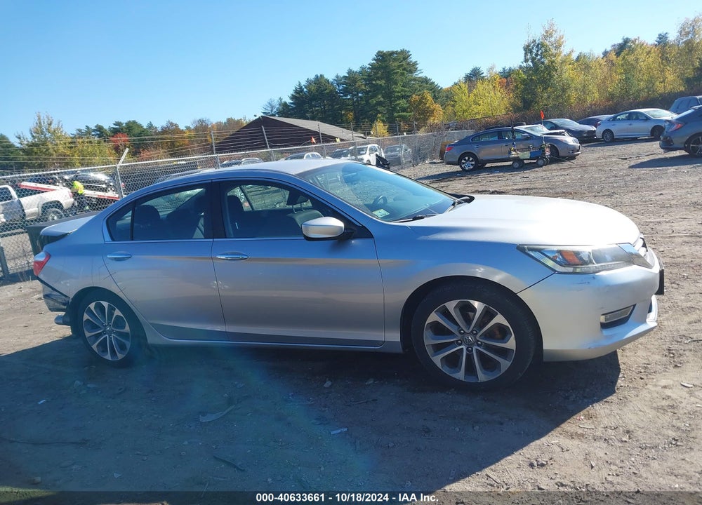 2013 HONDA ACCORD SPORT VIN: 1HGCR2F5XDA107866