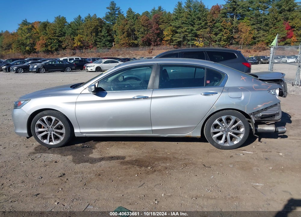 2013 HONDA ACCORD SPORT VIN: 1HGCR2F5XDA107866