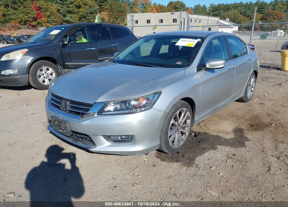 2013 HONDA ACCORD SPORT VIN: 1HGCR2F5XDA107866