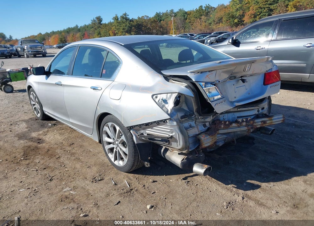 2013 HONDA ACCORD SPORT VIN: 1HGCR2F5XDA107866