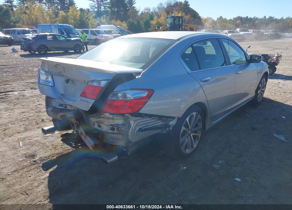 2013 HONDA ACCORD SPORT VIN: 1HGCR2F5XDA107866