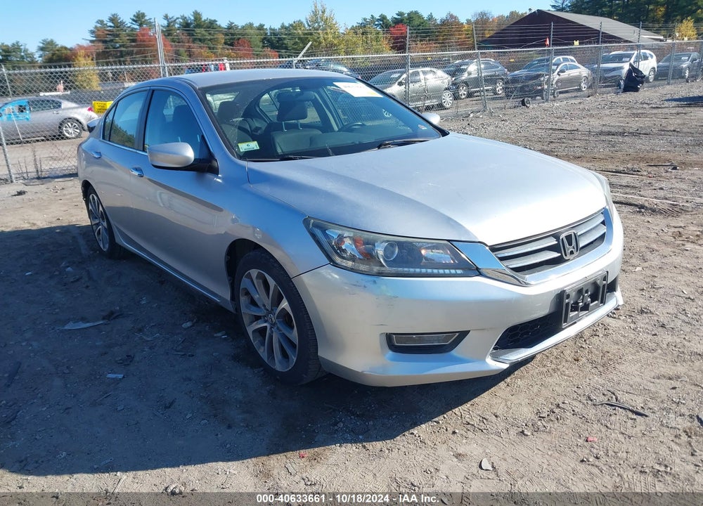 2013 HONDA ACCORD SPORT VIN: 1HGCR2F5XDA107866