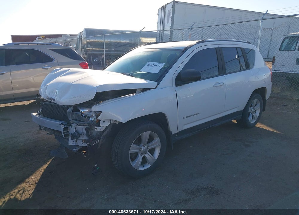 2014 JEEP COMPASS SPORT VIN: 1C4NJDBB3ED670814
