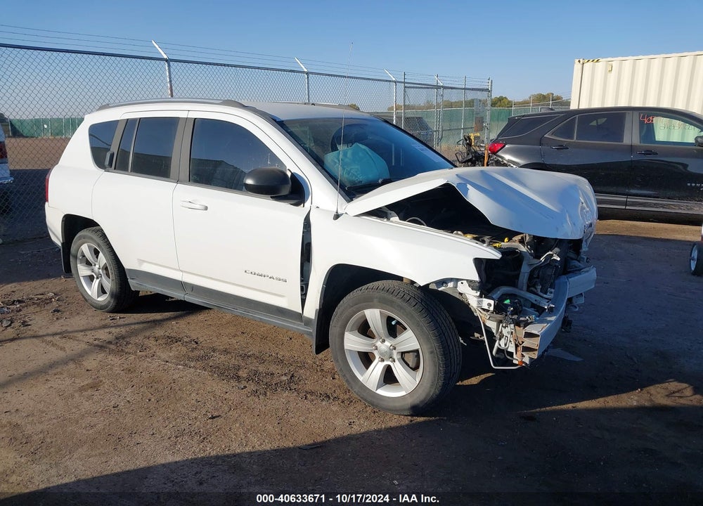2014 JEEP COMPASS SPORT VIN: 1C4NJDBB3ED670814