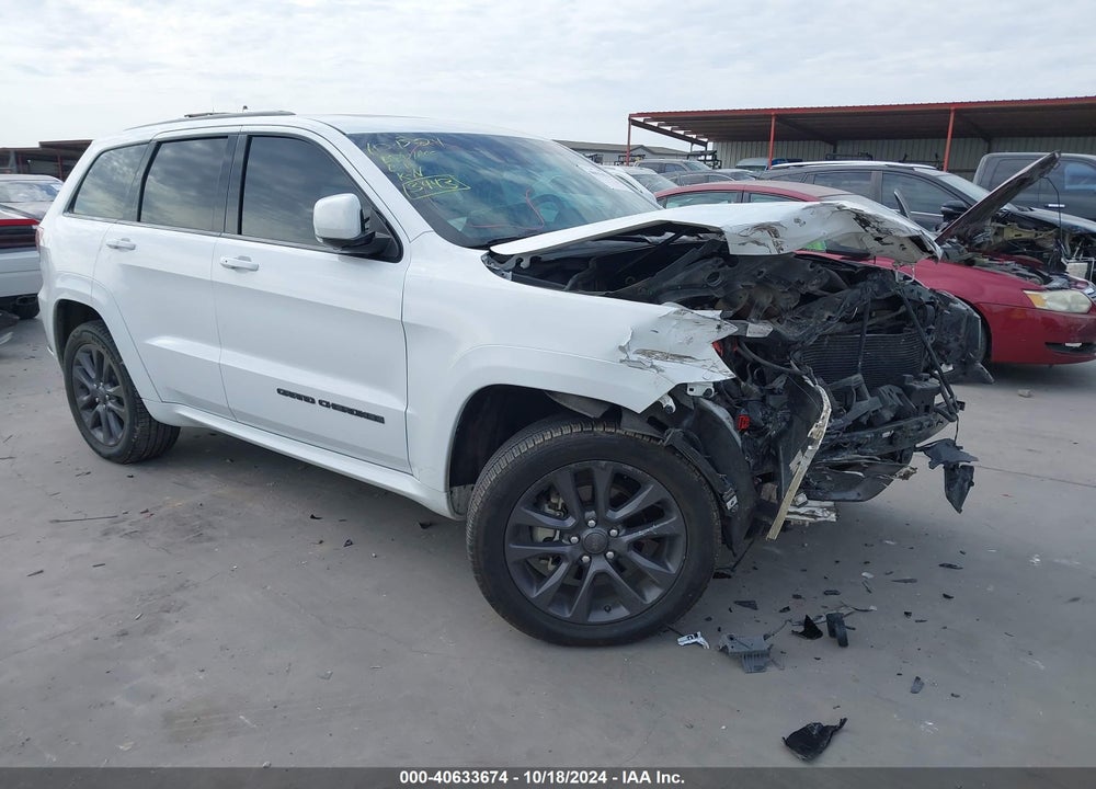2018 JEEP GRAND CHEROKEE HIGH ALTITUDE 4X2 VIN: 1C4RJECG4JC153443