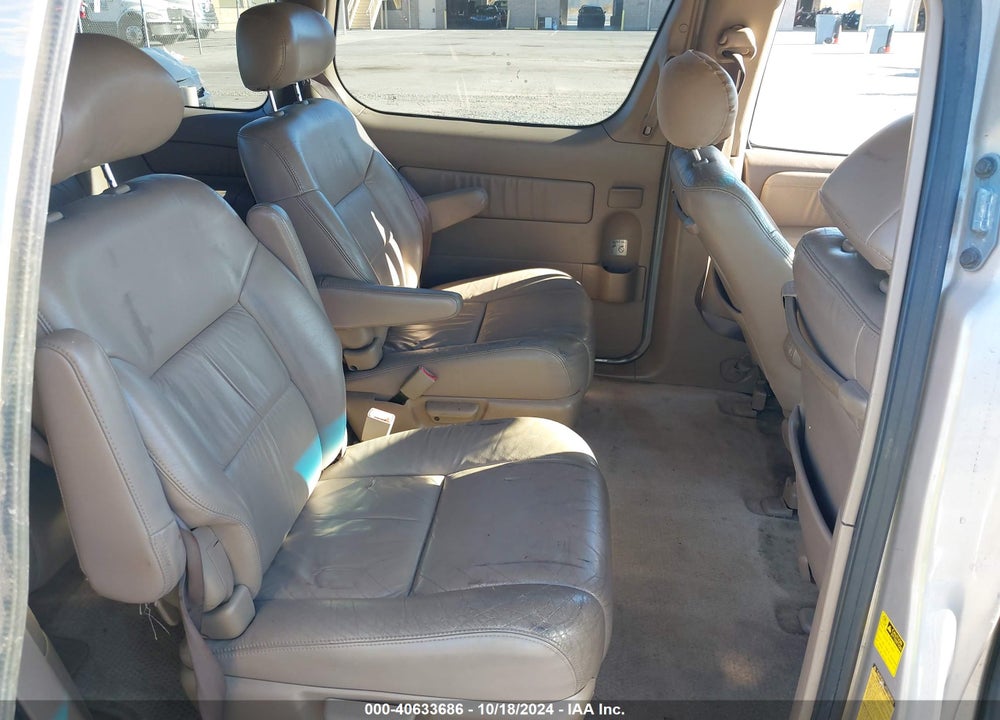 2002 TOYOTA SIENNA XLE VIN: 4T3ZF13C12U453950