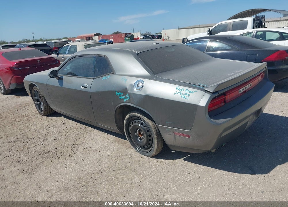 2011 DODGE CHALLENGER VIN: 2B3CJ4DG0BH558293