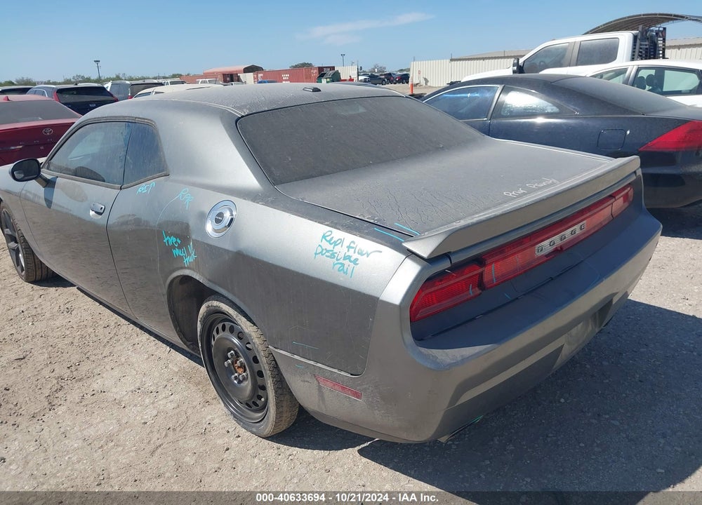 2011 DODGE CHALLENGER VIN: 2B3CJ4DG0BH558293