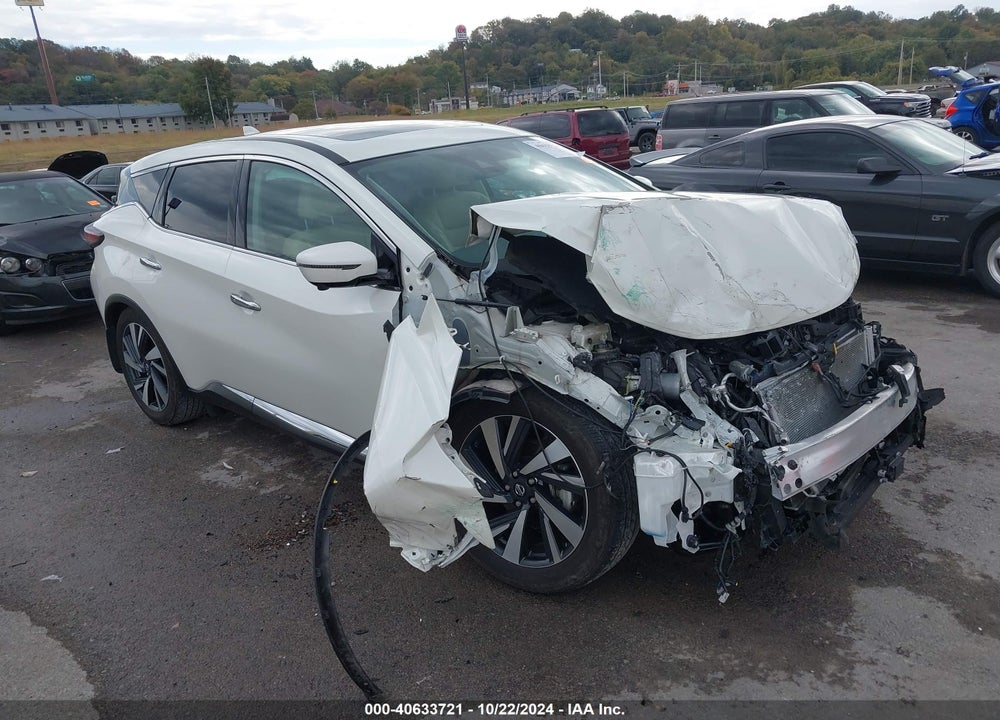 2022 NISSAN MURANO SL INTELLIGENT AWD VIN: 5N1AZ2CS3NC125644