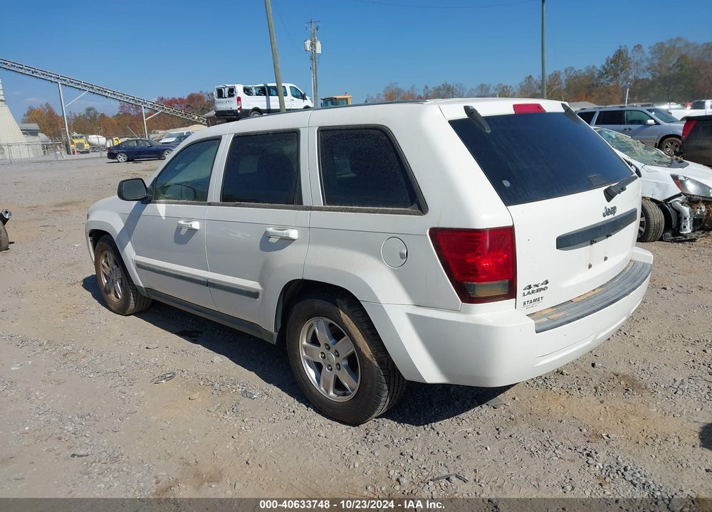 2007 JEEP GRAND CHEROKEE LAREDO VIN: 1J8GR48K17C662768