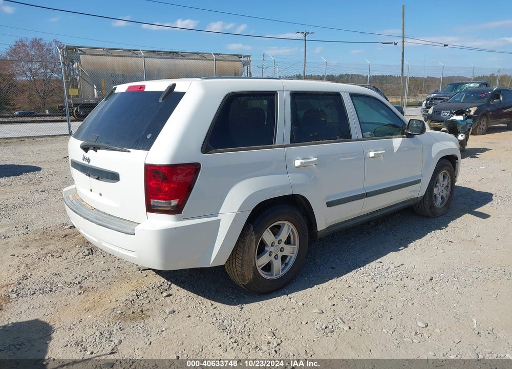 2007 JEEP GRAND CHEROKEE LAREDO VIN: 1J8GR48K17C662768