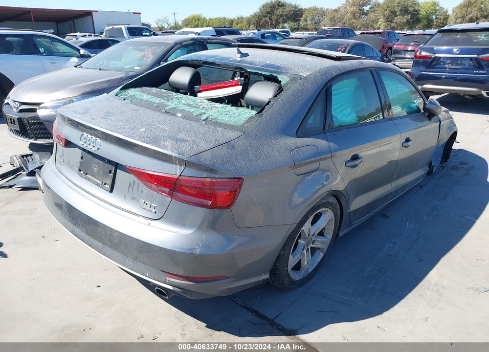 2018 AUDI A3 VIN: WAUB8GFF8J1088102