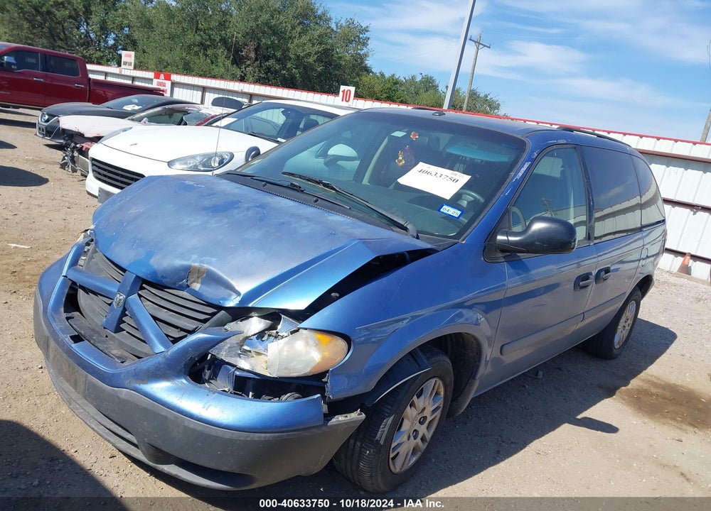 2007 DODGE CARAVAN SE VIN: 1D4GP25R77B104662