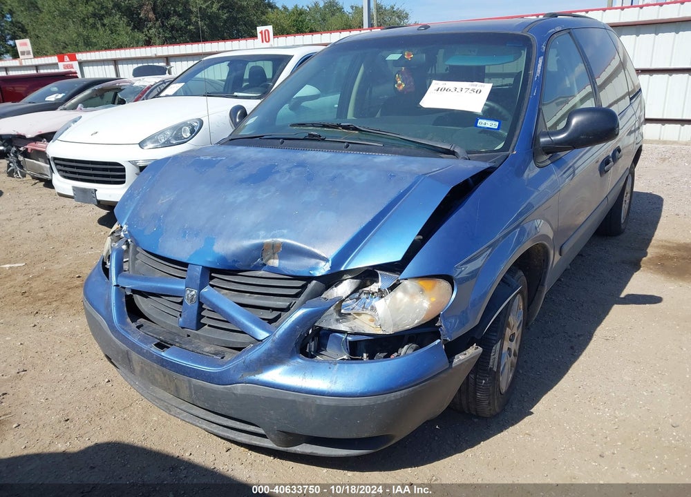2007 DODGE CARAVAN SE VIN: 1D4GP25R77B104662