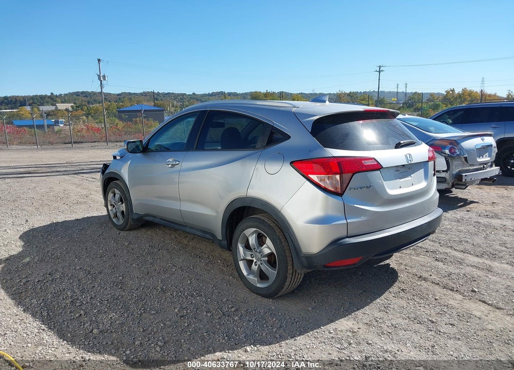 2016 HONDA HR-V EX-L VIN: 3CZRU6H75GM727619