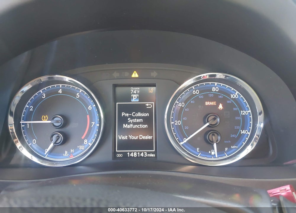2019 TOYOTA COROLLA L/LE/XLE/SE/XSE VIN: 5YFBURHE6KP864030