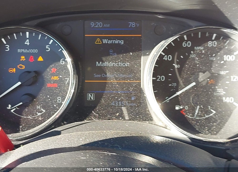 2020 NISSAN ROGUE S INTELLIGENT AWD VIN: 5N1AT2MV2LC718628
