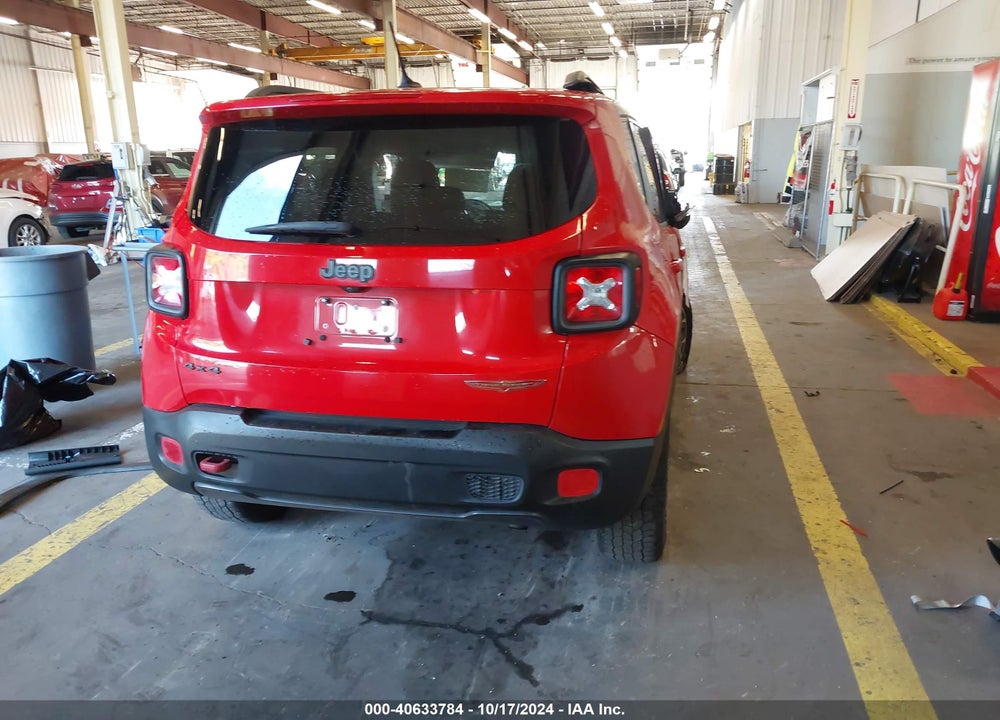 2017 JEEP RENEGADE TRAILHAWK 4X4 VIN: ZACCJBCBXHPE52448
