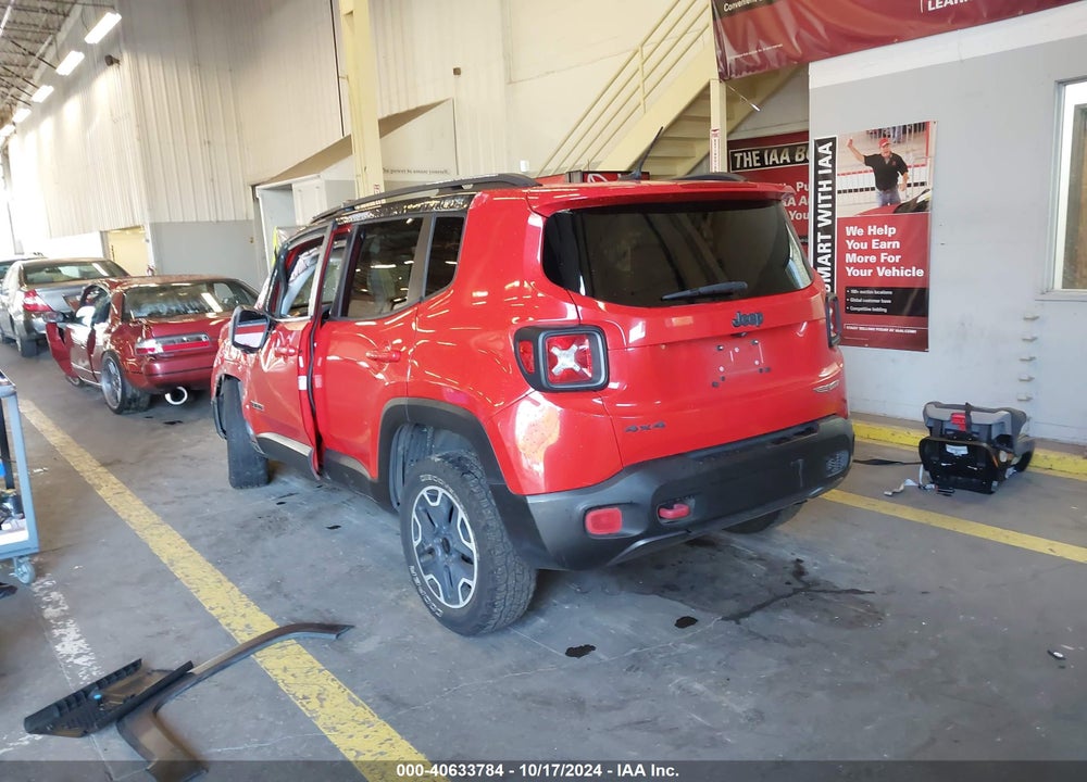 2017 JEEP RENEGADE TRAILHAWK 4X4 VIN: ZACCJBCBXHPE52448
