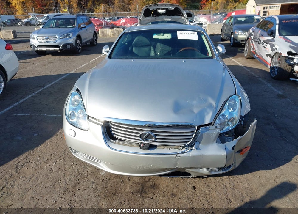 2005 LEXUS SC 430 VIN: JTHFN48Y150070285