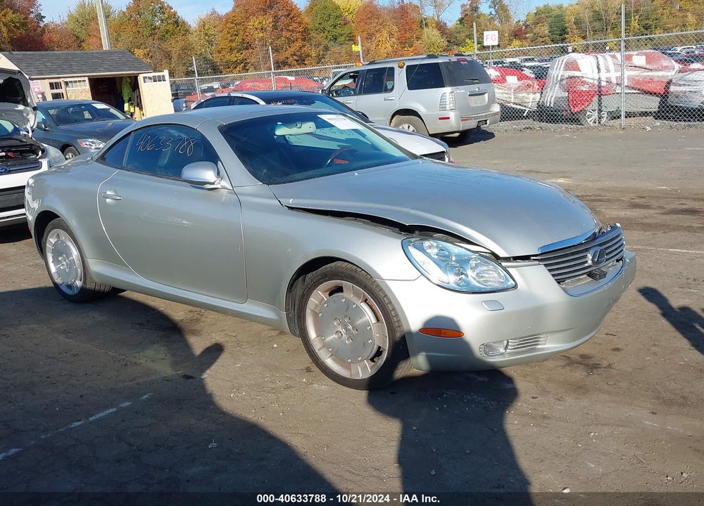 2005 LEXUS SC 430 VIN: JTHFN48Y150070285