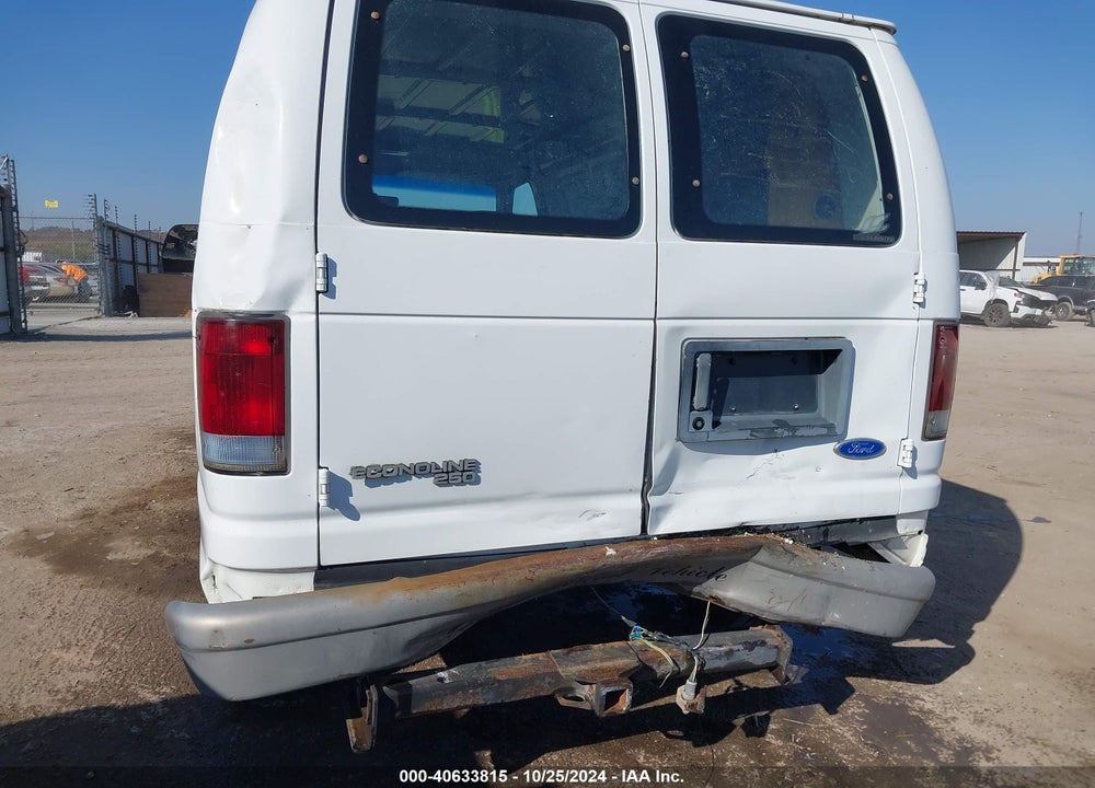 1996 FORD ECONOLINE E250 VAN VIN: 1FTHE24H8THA27436
