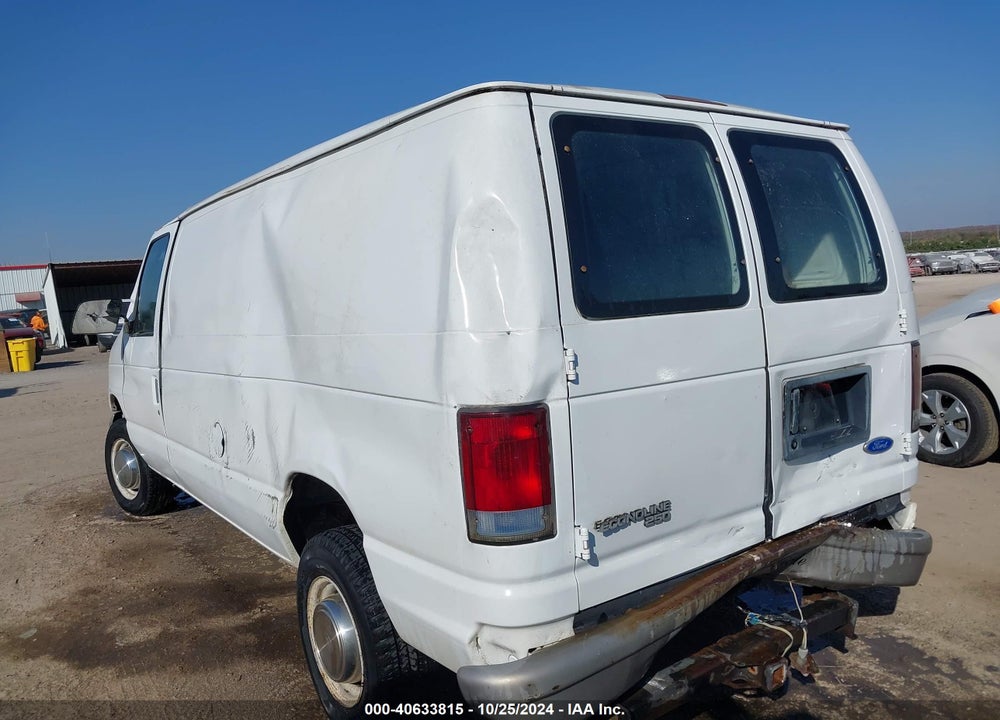 1996 FORD ECONOLINE E250 VAN VIN: 1FTHE24H8THA27436