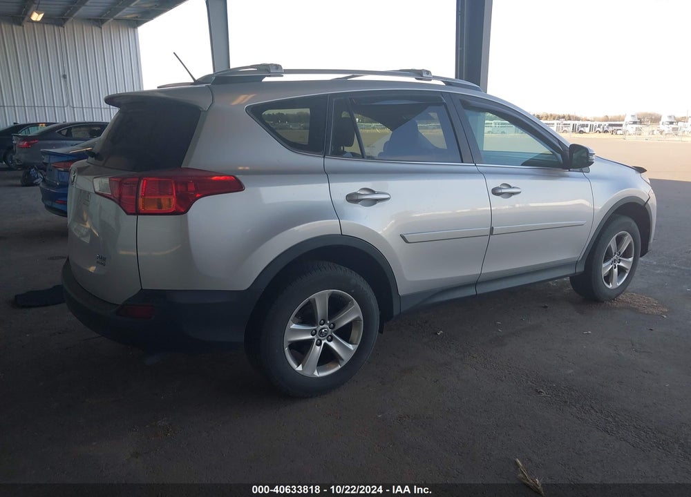 2015 TOYOTA RAV4 XLE VIN: 2T3RFREV4FW401750