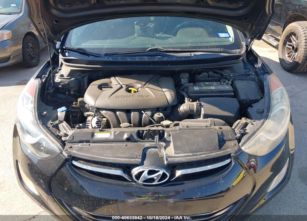 2012 HYUNDAI ELANTRA LIMITED VIN: 5NPDH4AE3CH095026