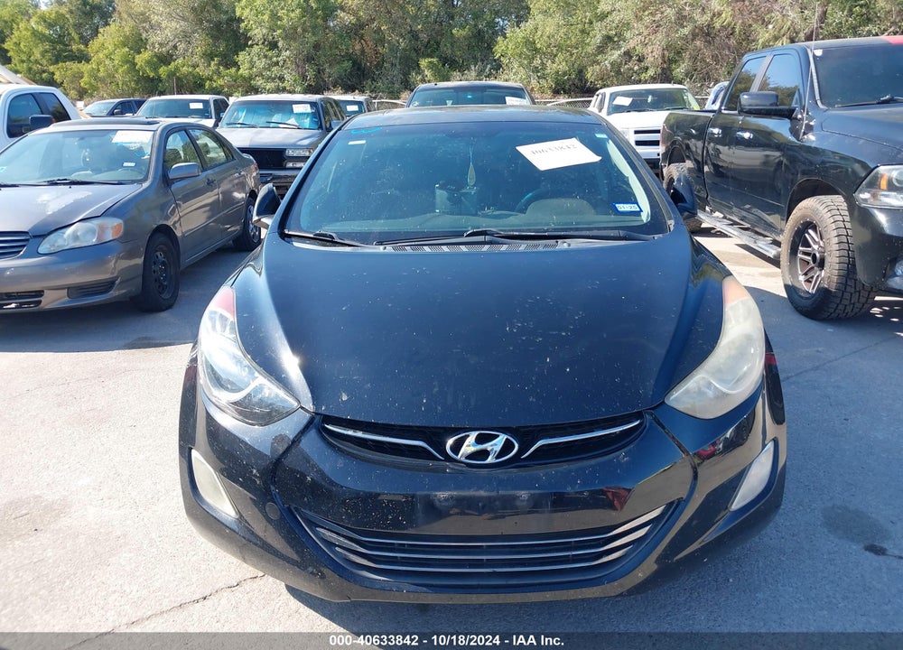 2012 HYUNDAI ELANTRA LIMITED VIN: 5NPDH4AE3CH095026