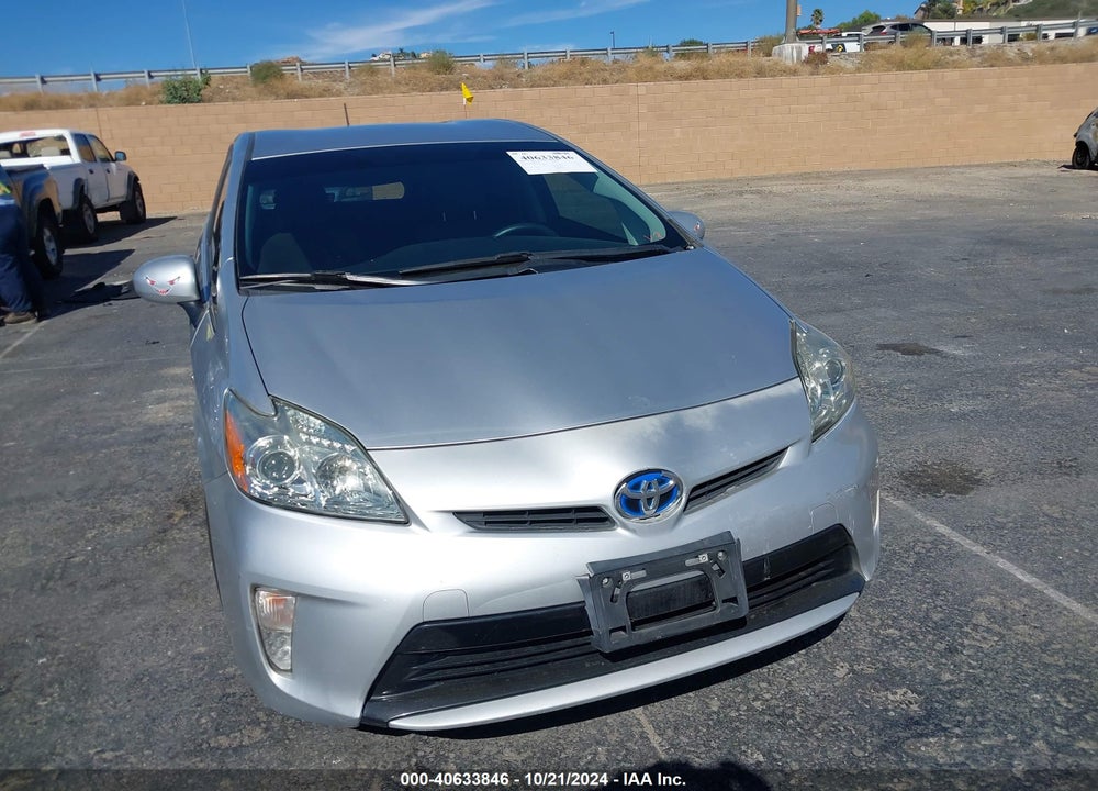 2012 TOYOTA PRIUS TWO VIN: JTDKN3DU9C5448981