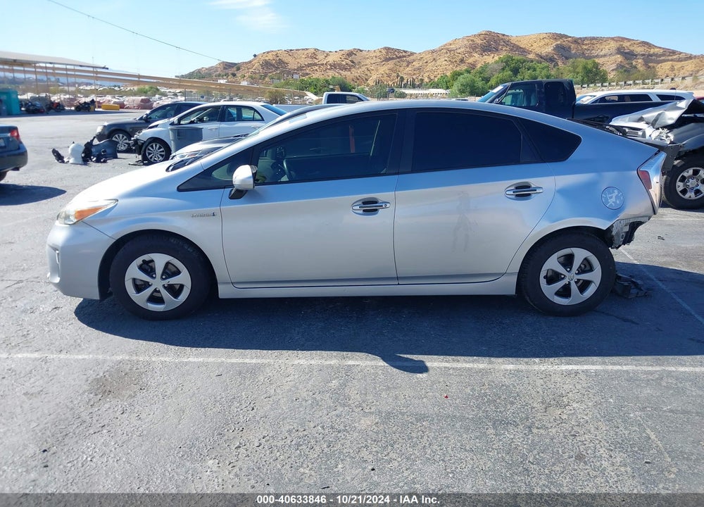 2012 TOYOTA PRIUS TWO VIN: JTDKN3DU9C5448981