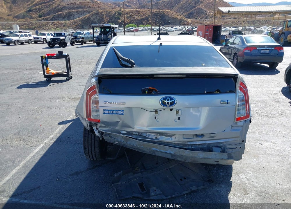 2012 TOYOTA PRIUS TWO VIN: JTDKN3DU9C5448981
