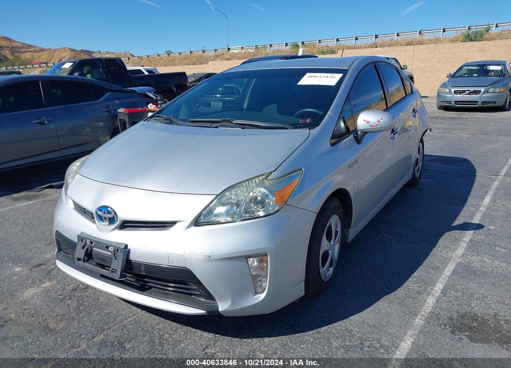 2012 TOYOTA PRIUS TWO VIN: JTDKN3DU9C5448981