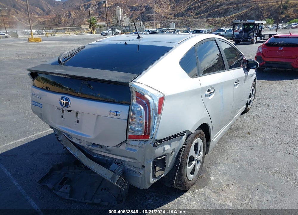 2012 TOYOTA PRIUS TWO VIN: JTDKN3DU9C5448981
