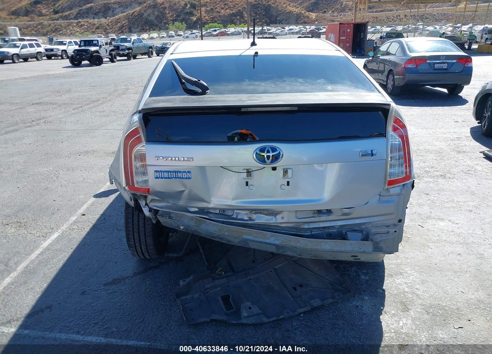 2012 TOYOTA PRIUS TWO VIN: JTDKN3DU9C5448981