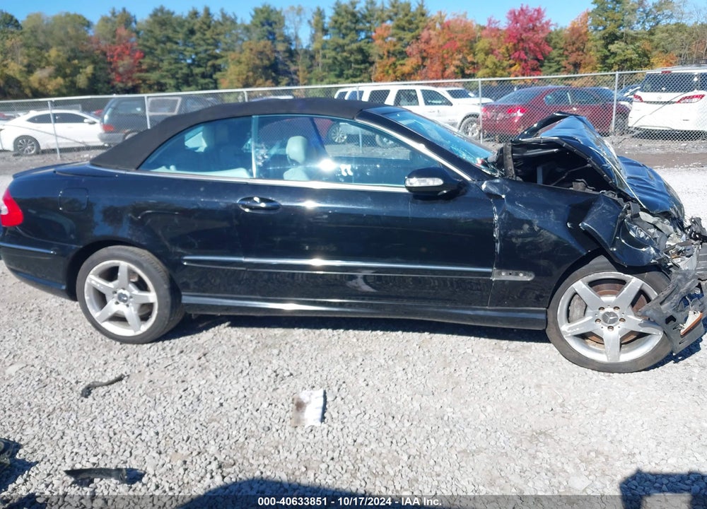 2005 MERCEDES-BENZ CLK 500 VIN: WDBTK75G75T052820