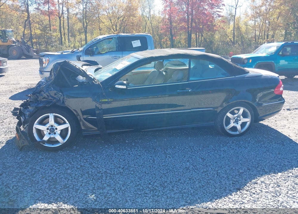 2005 MERCEDES-BENZ CLK 500 VIN: WDBTK75G75T052820