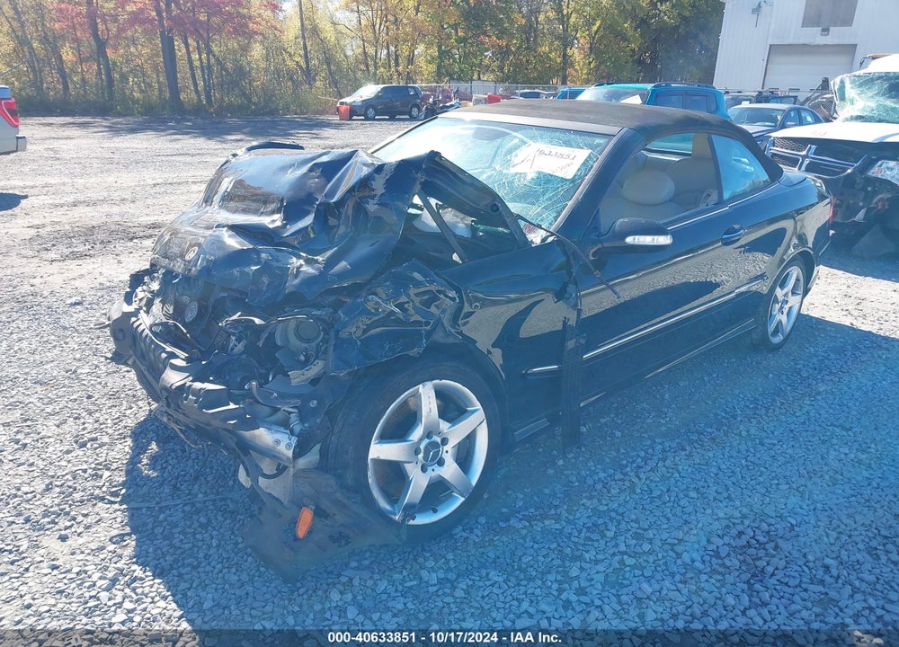 2005 MERCEDES-BENZ CLK 500 VIN: WDBTK75G75T052820