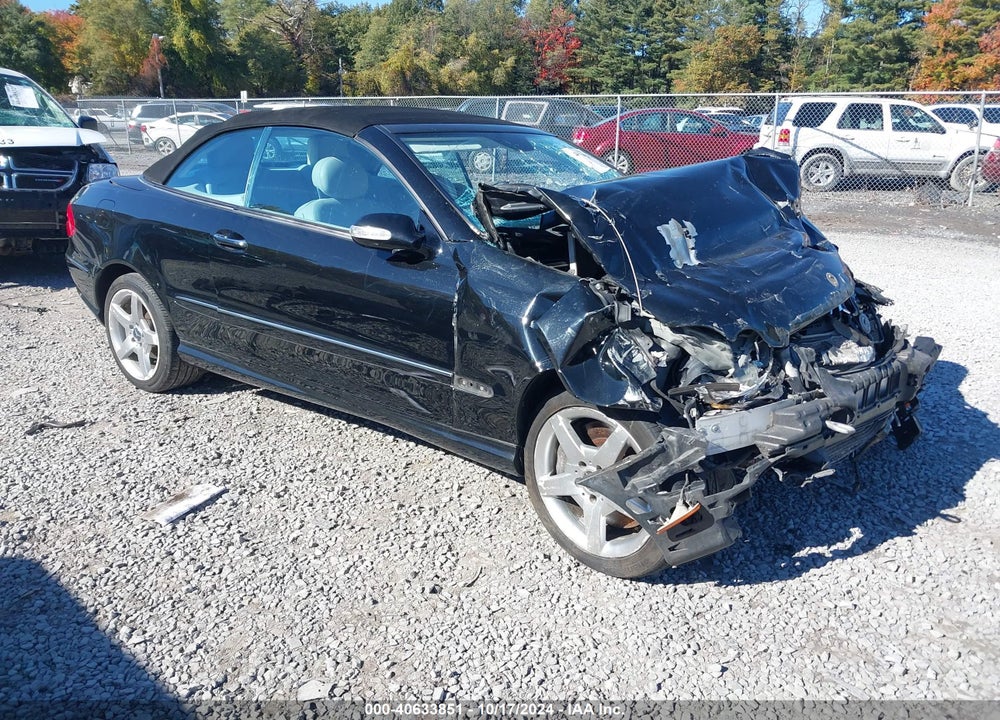 2005 MERCEDES-BENZ CLK 500 VIN: WDBTK75G75T052820