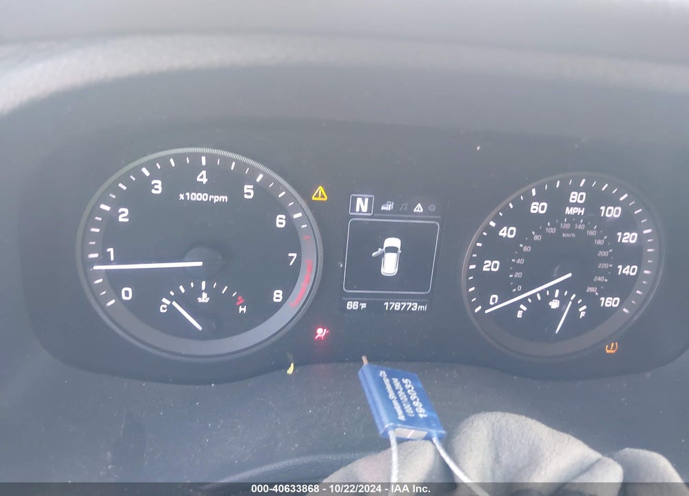 2017 HYUNDAI TUCSON SE VIN: KM8J23A48HU508329