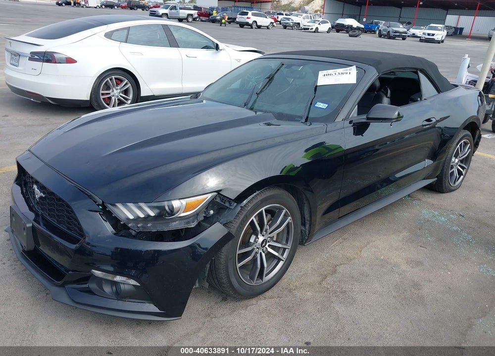 2017 FORD MUSTANG ECOBOOST PREMIUM VIN: 1FATP8UH3H5320313