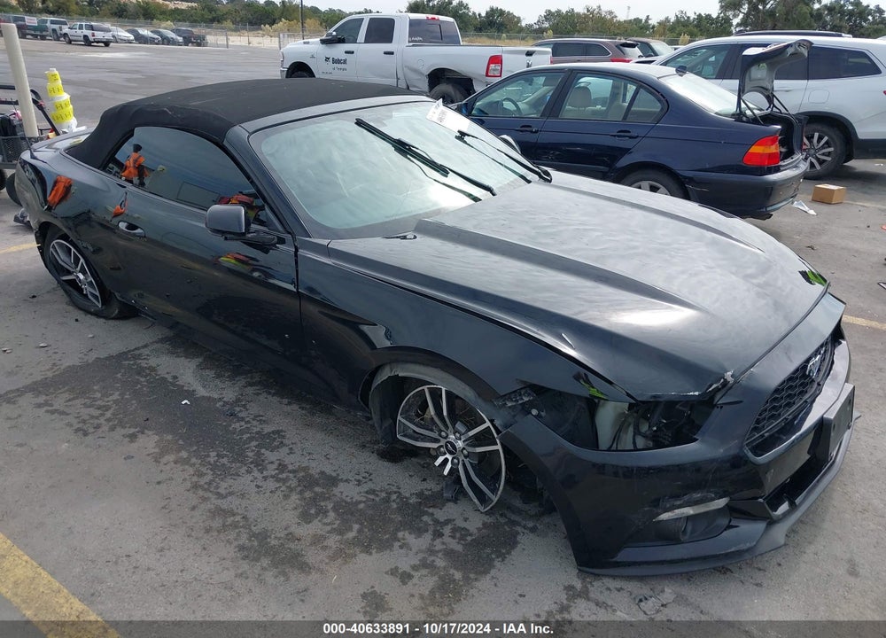 2017 FORD MUSTANG ECOBOOST PREMIUM VIN: 1FATP8UH3H5320313