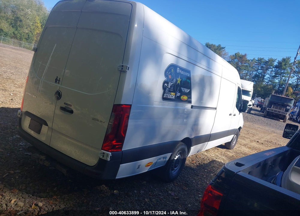 2023 MERCEDES-BENZ SPRINTER 2500 HIGH ROOF 4-CYL DIESEL VIN: W1Y4KDHY4PT128825