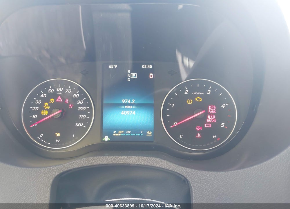 2023 MERCEDES-BENZ SPRINTER 2500 HIGH ROOF 4-CYL DIESEL VIN: W1Y4KDHY4PT128825