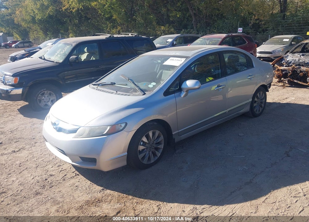 2010 HONDA CIVIC EX-L VIN: 2HGFA1F97AH548787