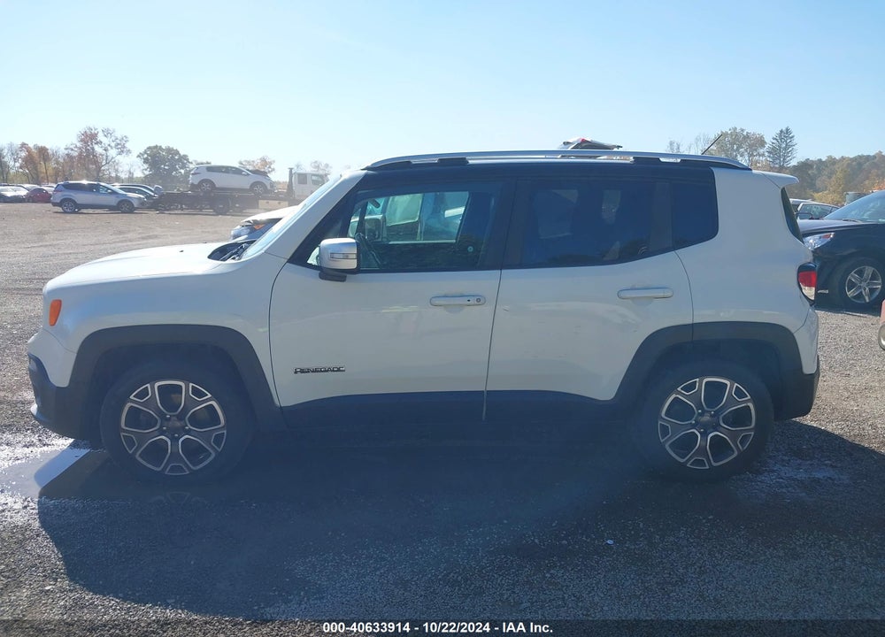 2016 JEEP RENEGADE LIMITED VIN: ZACCJADT5GPC86601