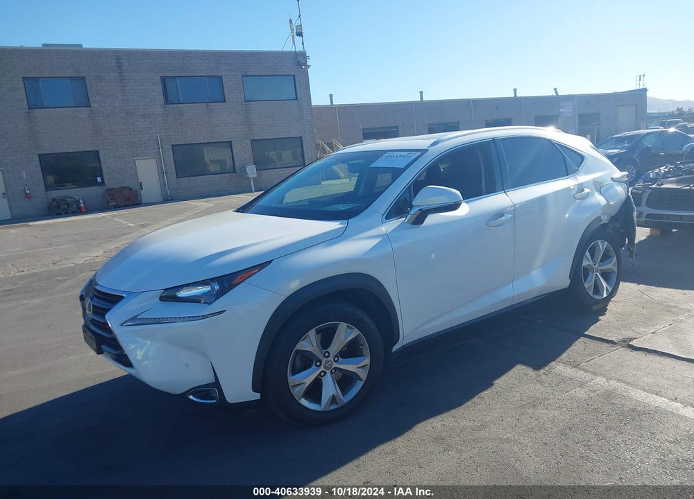 2017 LEXUS NX 200T VIN: JTJYARBZ0H2055934