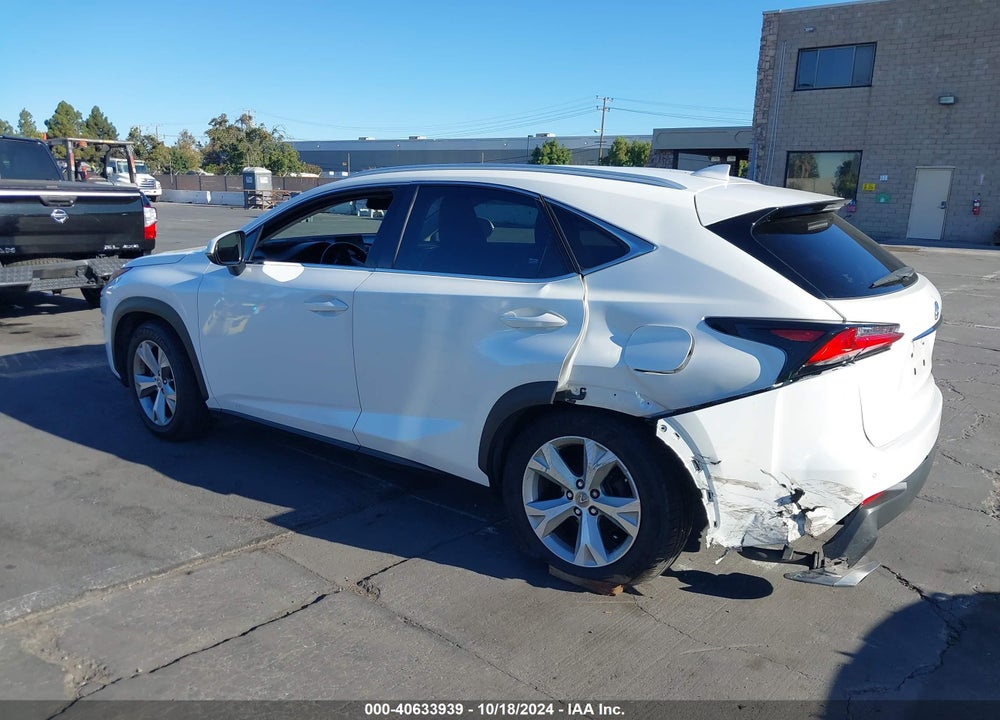 2017 LEXUS NX 200T VIN: JTJYARBZ0H2055934